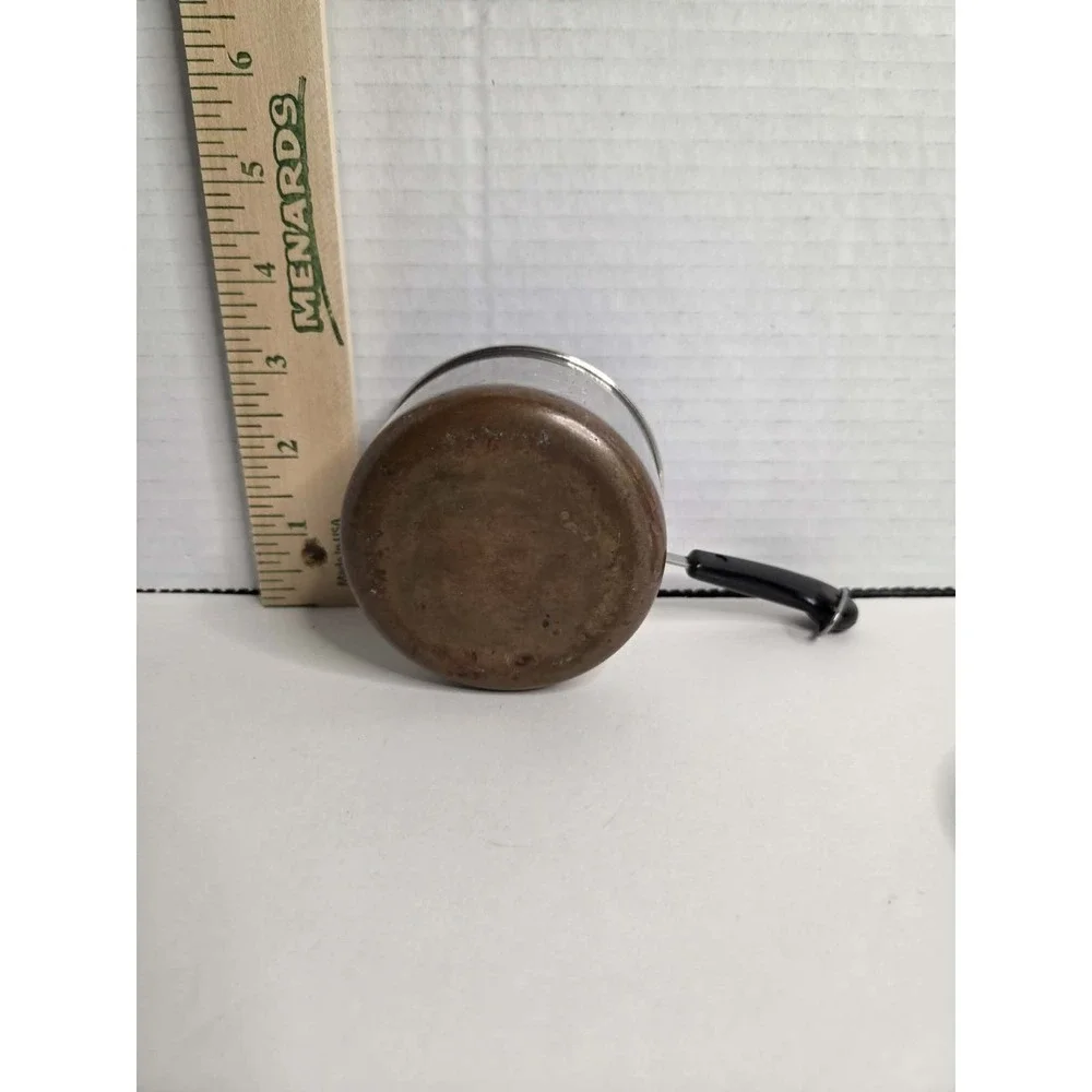Revere Ware Measuring Cup Pot Copper Bottom Mini Pot Vintage 6